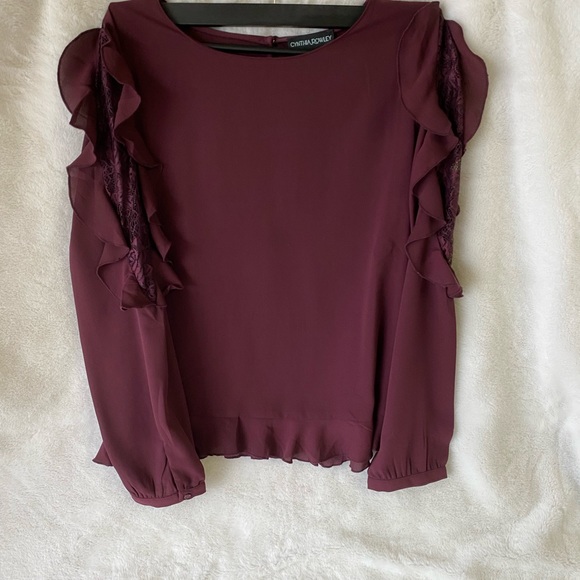 Cynthia Rowley Blouse Size Medium - Picture 5 of 5